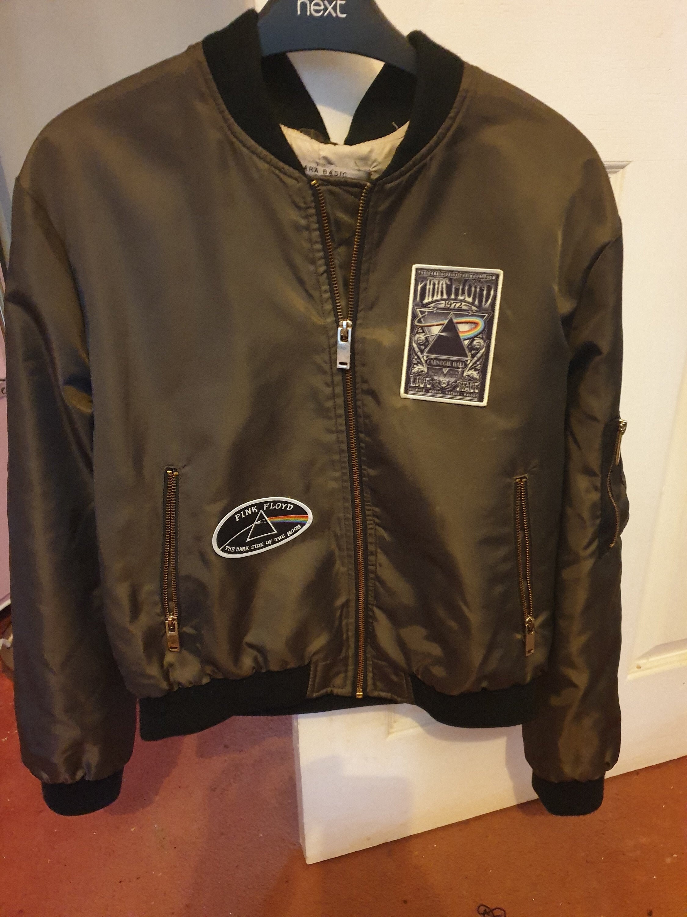 pink floyd bomber jacket