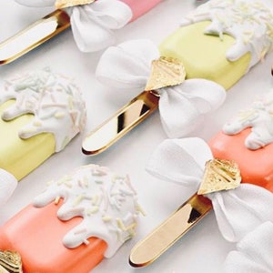 Acryl Eis Schleife Charms/Party Decor/12er Set
