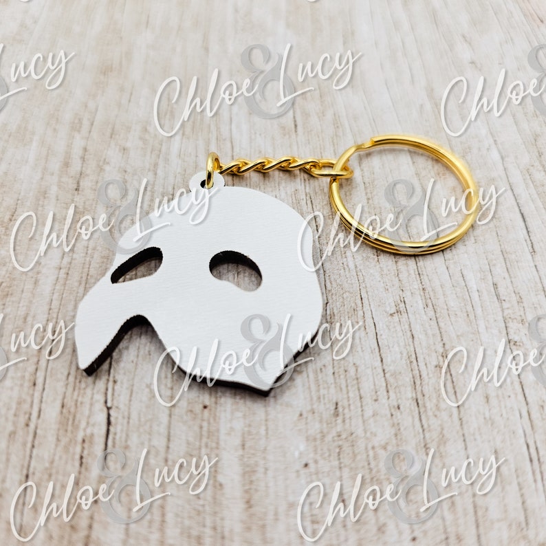 Phantom of the Opera Keychain | Broadway | West End | Musical | Romance ...