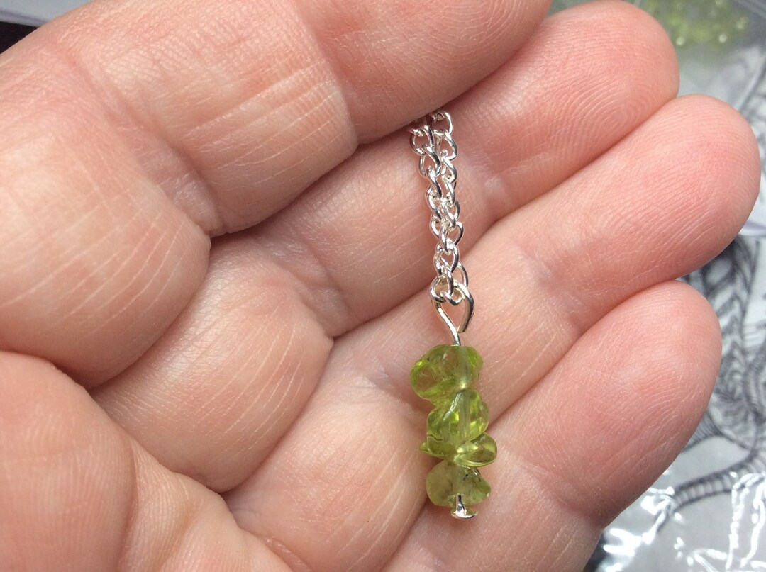 Camina - Collier avec Péridot Naturel Brut