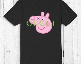 Peppa gucci shirt | Etsy