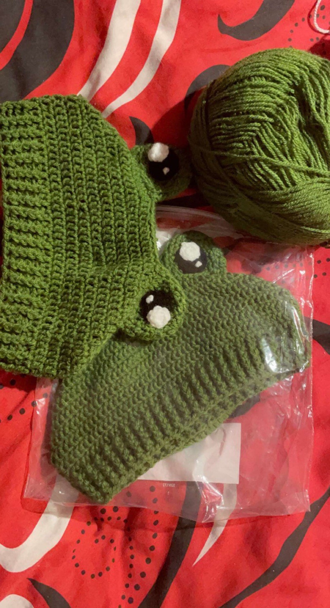 Crochet frog beanie | Etsy