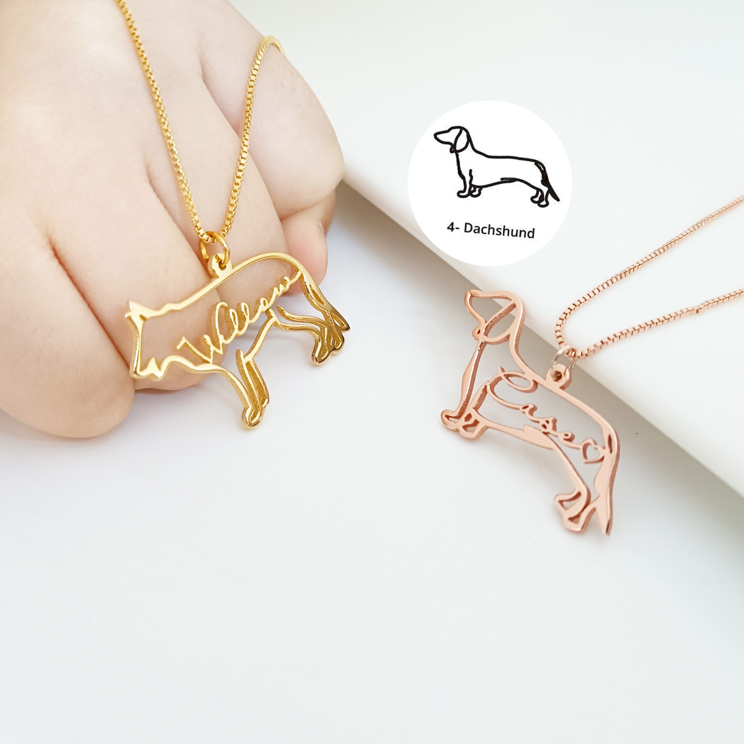 Name locket for dogs deals