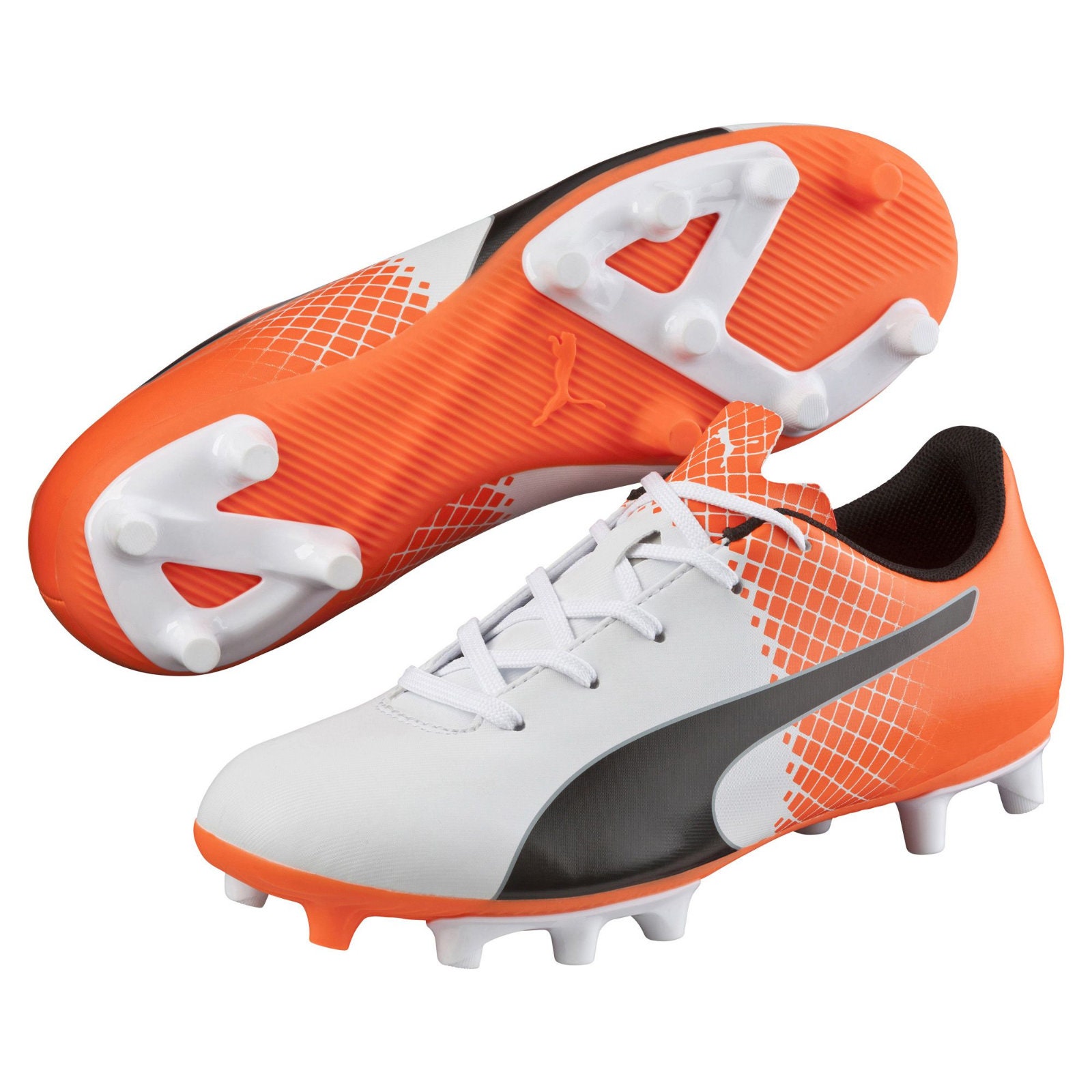 Puma Kids Evospeed 5.5 Tricks FG Cleated Soccer Shoe Orange Etsy