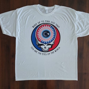 Grateful Dead T-shirt 13 Point Lightning Bolt 100% Cotton 
