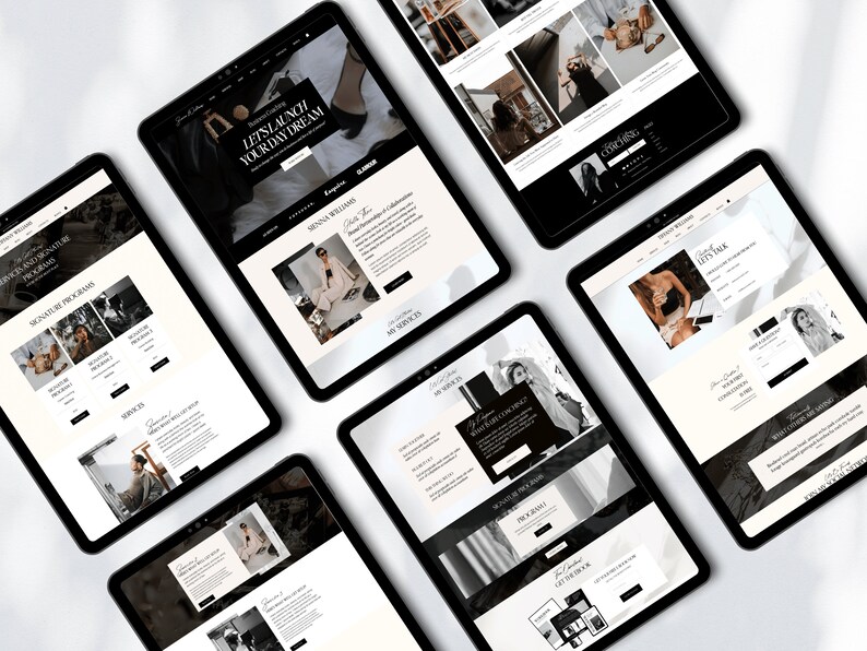 wix coach template