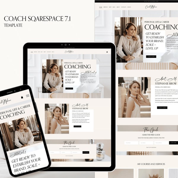 Squareup Website Template Etsy Squareup Website Template Etsy