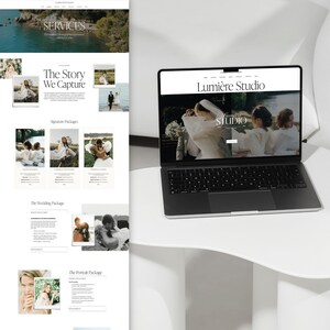 photography squarespace template