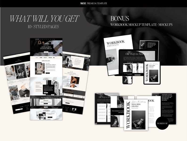 Wix Blog template