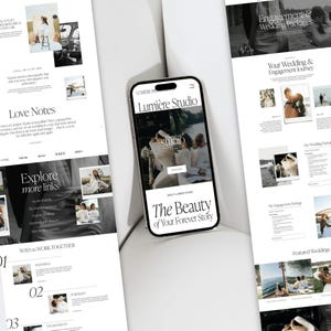 photographer portfolio website