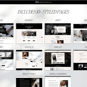 wix template for coaches