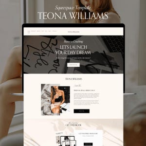 Squarespace coaching template, Squarespace blog template, Squarespace photography, Squarespace shop, Photography Website, Squarespace coach
