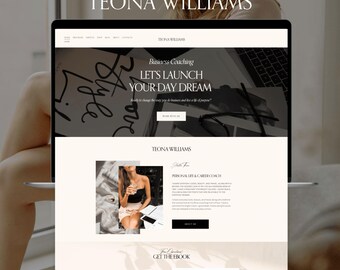 Squarespace coaching template, Squarespace blog template, Squarespace photography, Squarespace shop, Photography Website, Squarespace coach