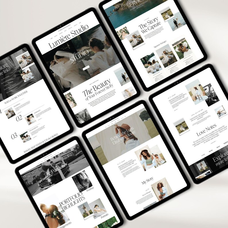 squarespace portfolio template