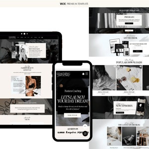 wix photography website template