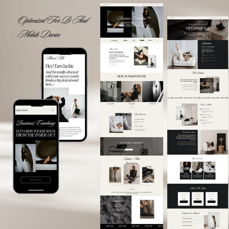 square space template