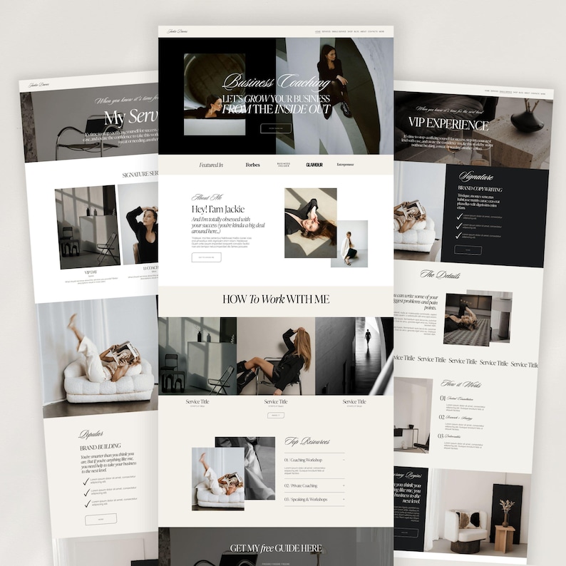 Squarespace portfolio theme