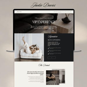 Sportfolio website template squarespace