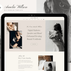 wix website template coach
