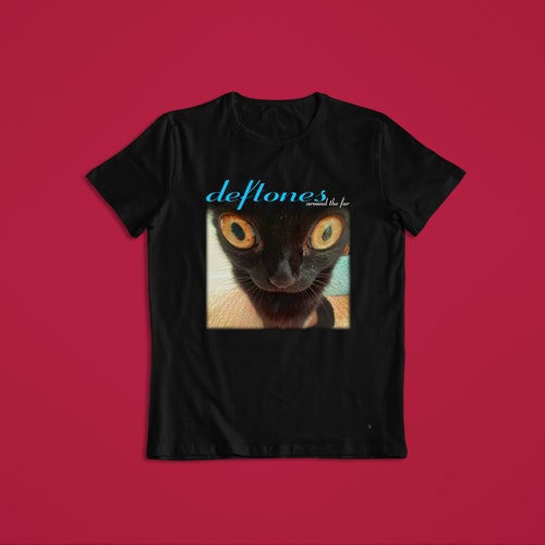 Deftones Around the Fur Cat Tshirt Etsy