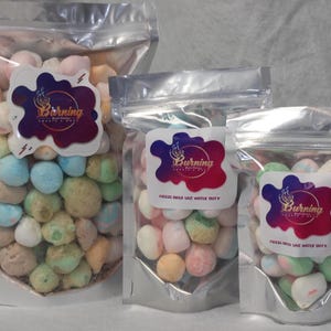 Freeze Dried SALT WATER TAFFY -A Non-Sick Melt-in-Your-Mouth Experience