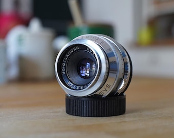 Voigtlander Prominent Camera Dynaron 1:4.5/100 Mm Nokton 1.5/50mm