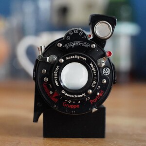 Voigtländer Anastigmat Voigtar 1:6,3/10,5cm für M42 | Vintage lens Bild 2