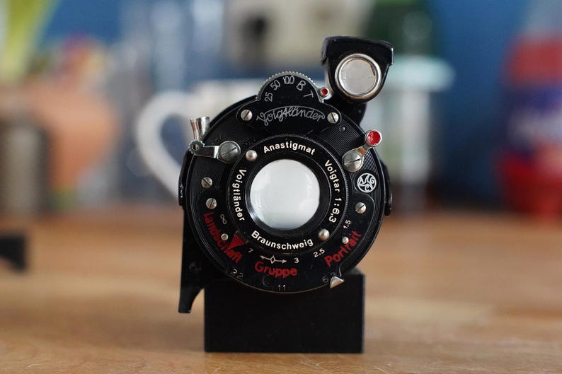 Voigtländer Anastigmat Voigtar 1:6,3/10,5cm für M42 | Vintage lens Bild 2