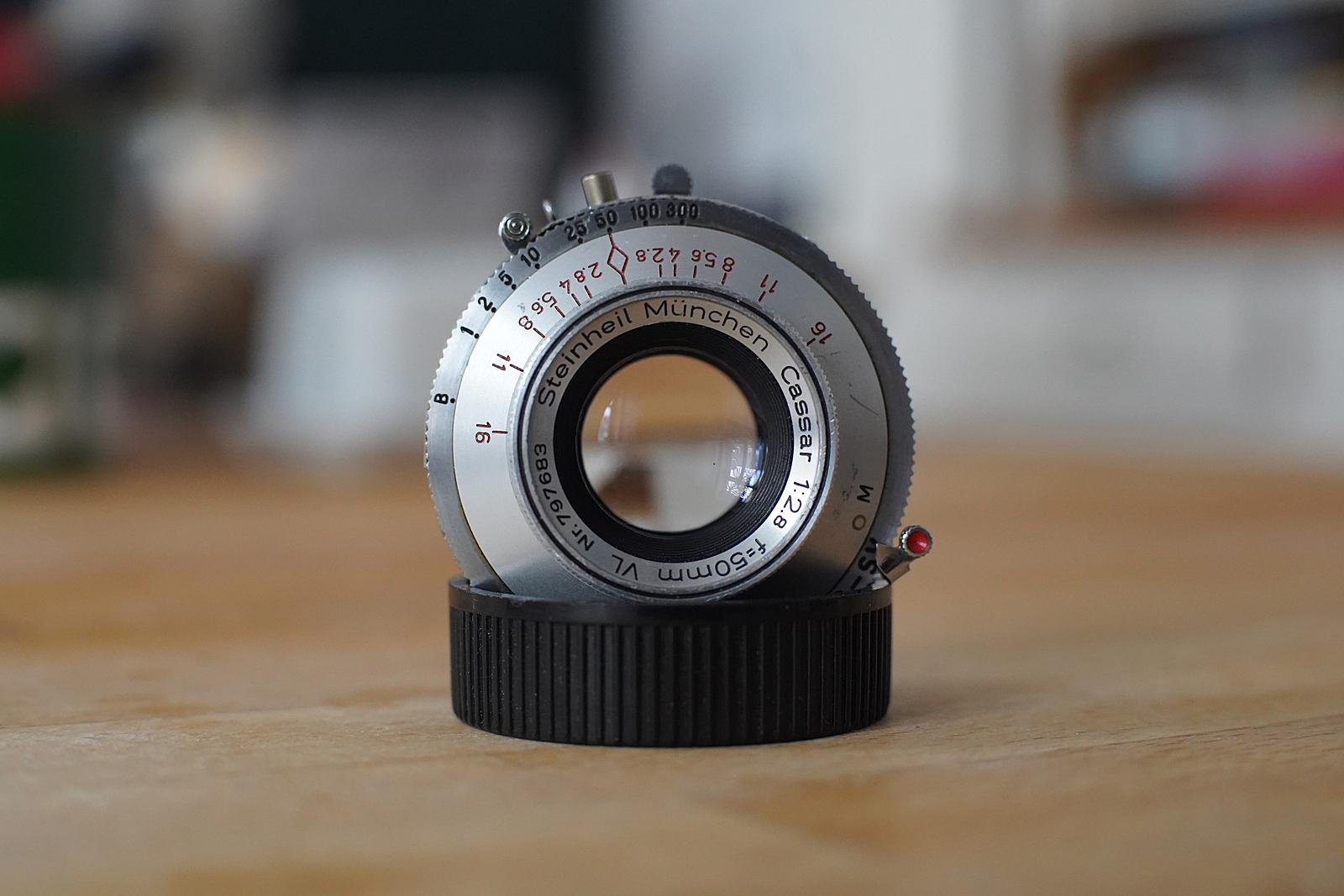 Steinheil München Cassar、1:2.8/50 mm VL、M42 用 |ヴィンテージ