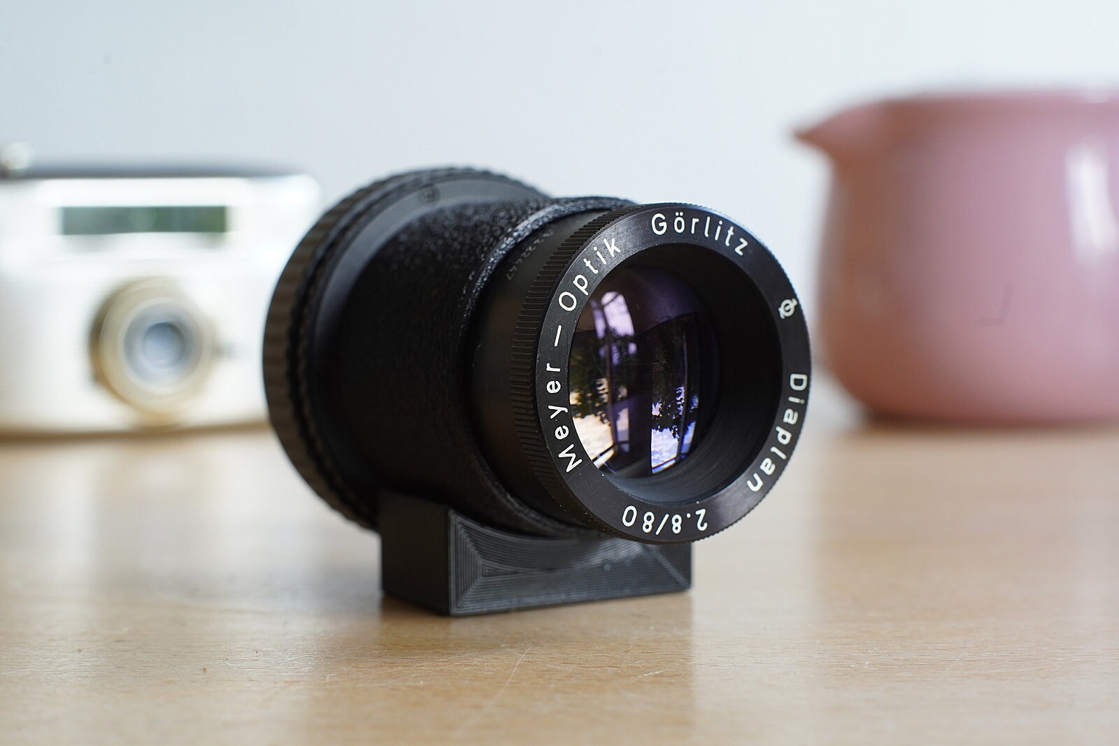 Meyer Optik Görlitz Diaplan 1:2.8/80mm for M39 | Vintage lens