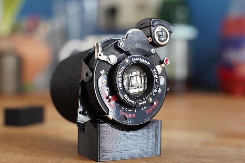 Voigtländer Anastigmat Voigtar 1:6,3/10,5cm für M42 | Vintage lens Bild 1