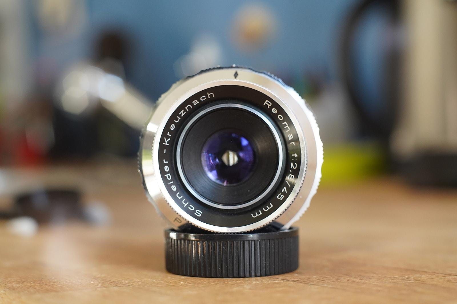 希少 Schneider Kreuznach Reomar 45mm f2.8 Schneider-Kreuznach Reomar 1:2.8 45mm mit Verschluss