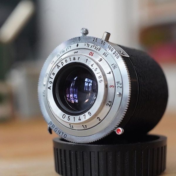 Agfa Apotar 1:4.5/85 mm voor M42 | Vintage lens