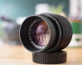Industar-69 Pancake Lens 28mm F2.8 M39 Mount USSR Vintage Soviet