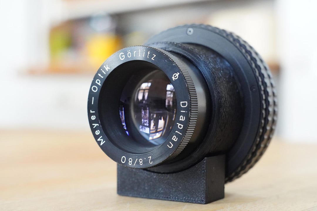 Pentacon AV(Meyer Diaplan)2.8/80 NikonF/M42 バブルボケ#mi23