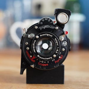 Voigtländer Anastigmat Voigtar 1:6,3/10,5cm für M42 | Vintage lens Bild 3