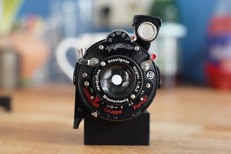 Voigtländer Anastigmat Voigtar 1:6,3/10,5cm für M42 | Vintage lens Bild 3