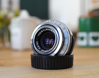 Voigtländer Color-Skopar, 1:2,8/50 mm, para M42 | lente de la vendimia