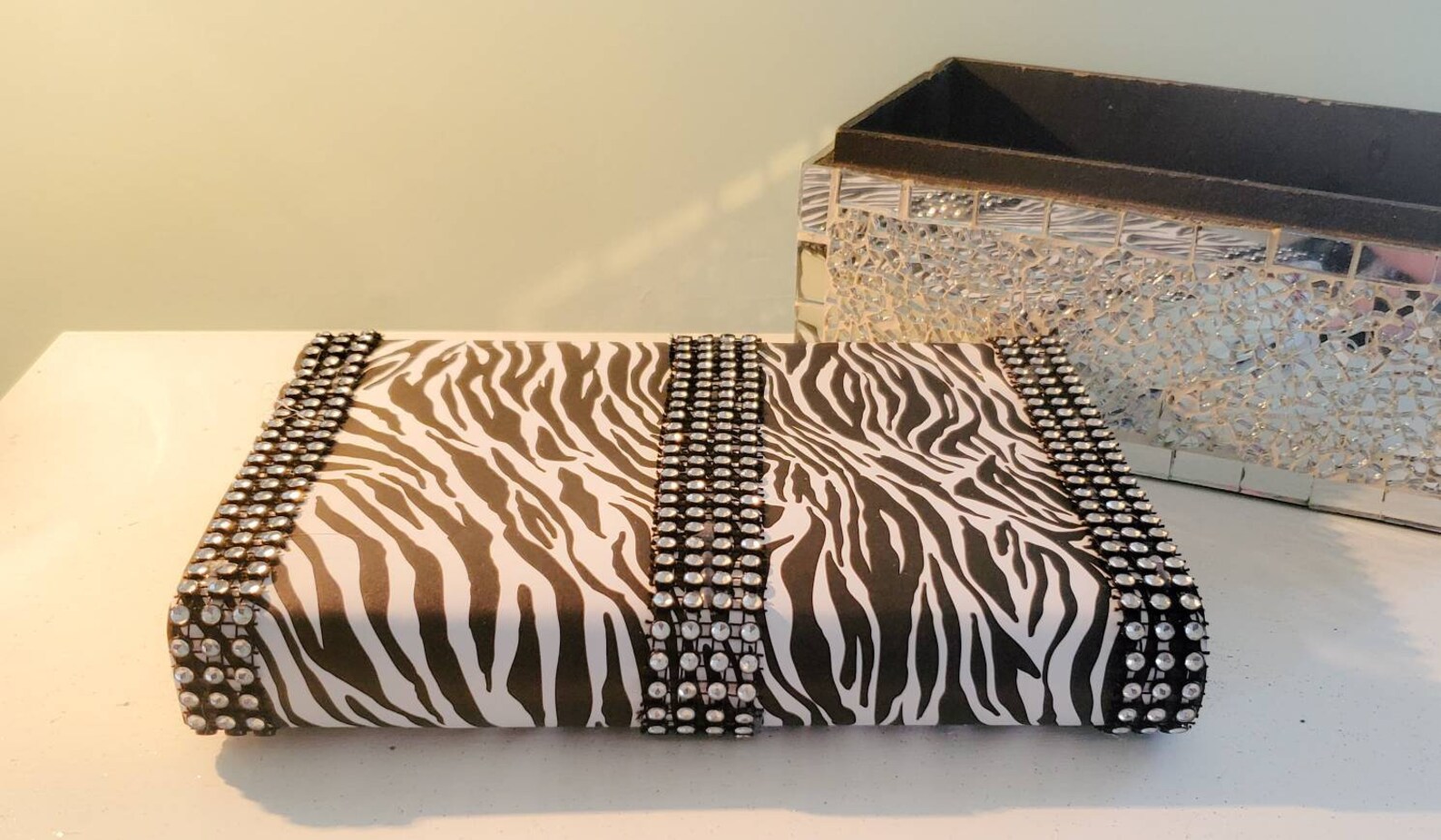 Bling Books Glam Books Bookshelf Decor Desk Decor For Etsy