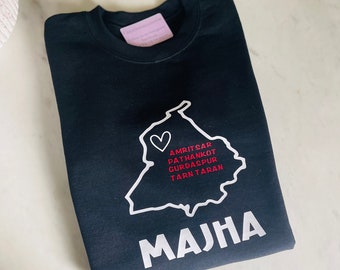 Buy Doaba Sweatshirt, Doaba, Punjab, Punjab Sweatshirt, Punjabi