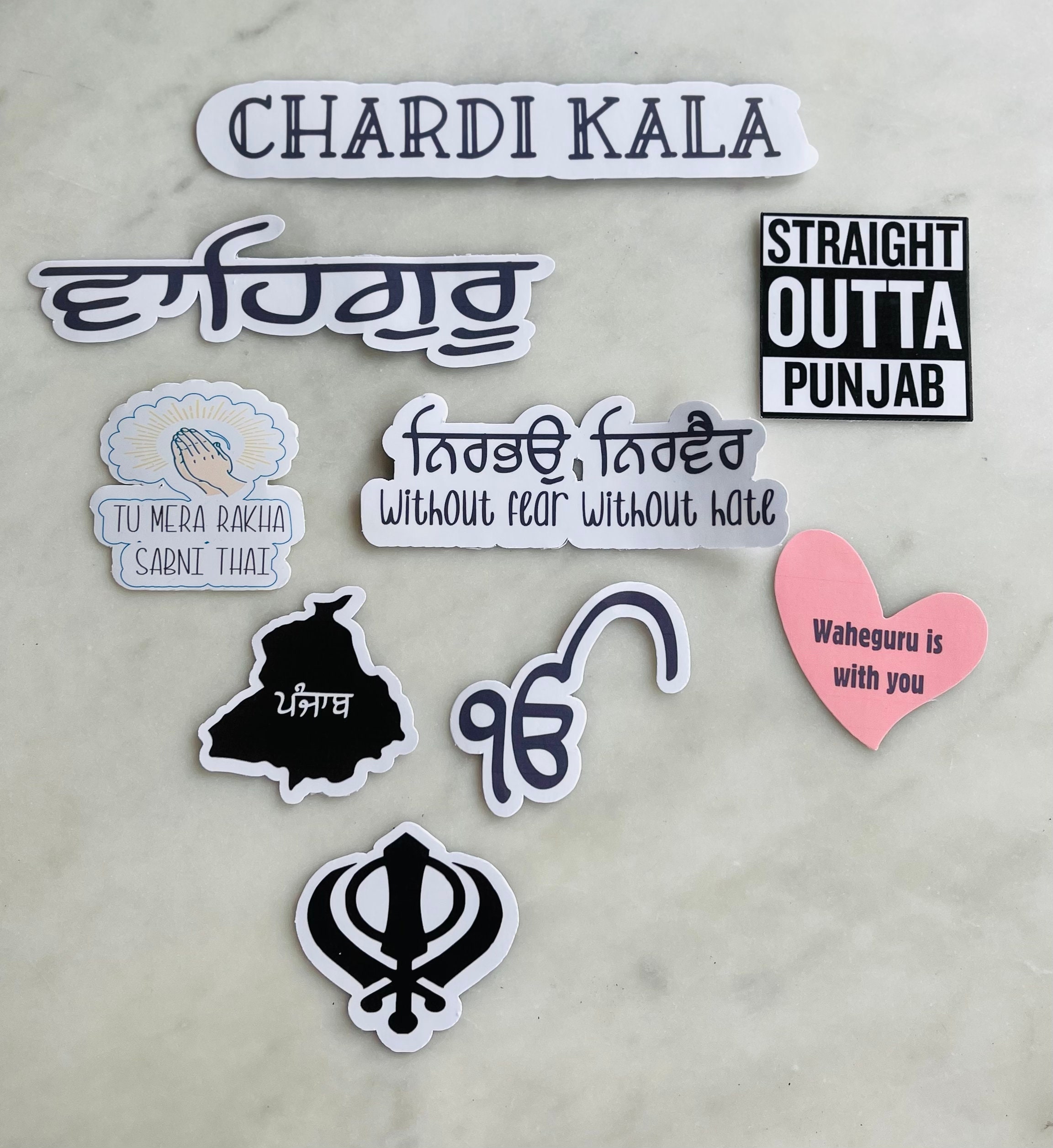 Punjabi/ Sikhi Sticker Pack Etsy Singapore