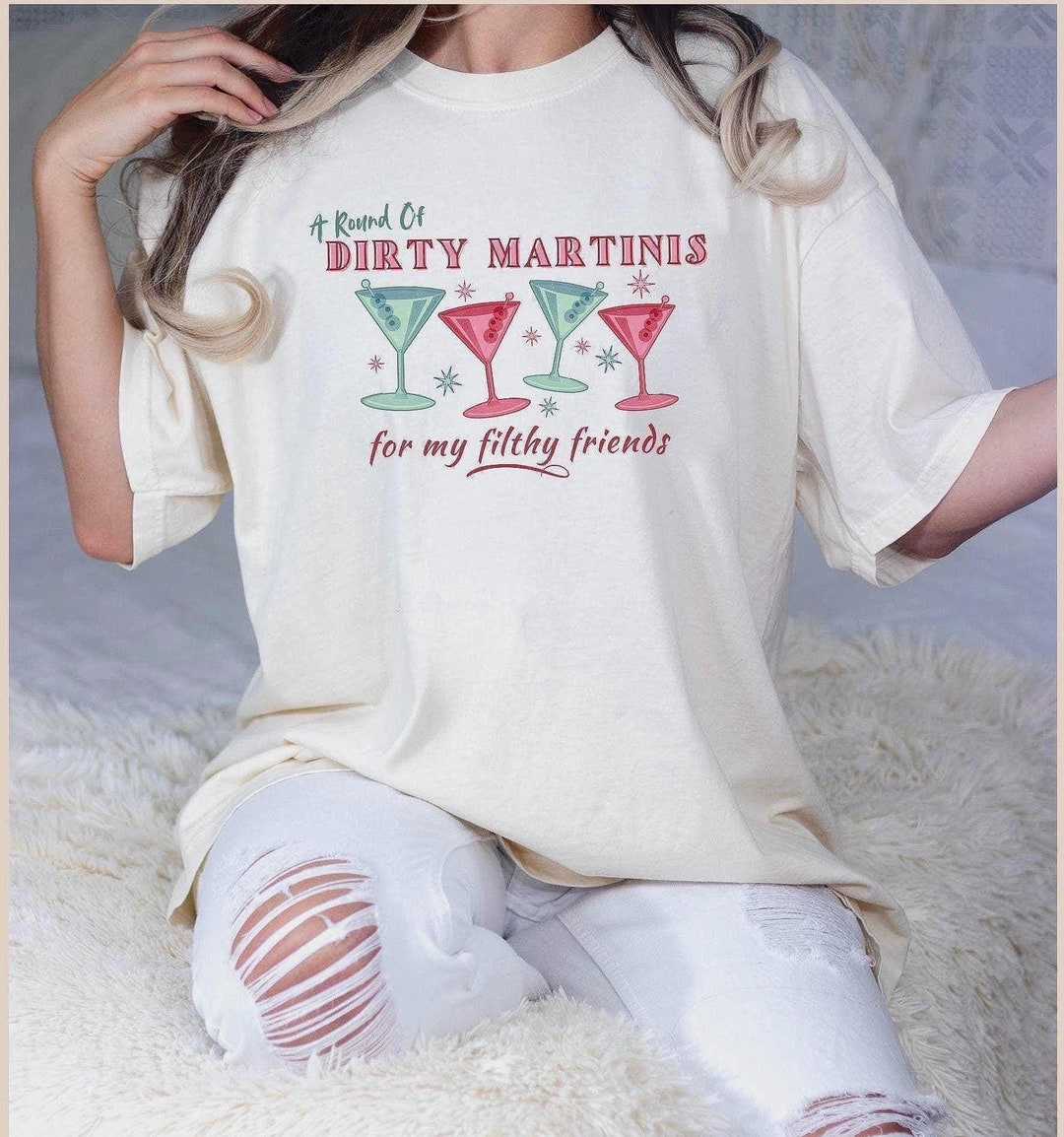 THE LAUNDRY ROOM-DIRTY MARTINI TEE main image 0