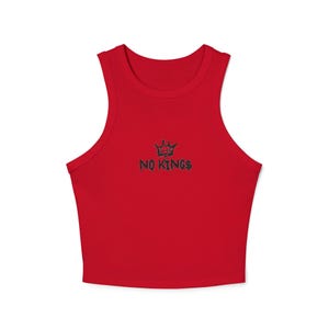 No Kings In America Shirt No Kings In America No Kings Shirt Antitrump No Kings T Shirt No Kings Tshirt Anti Maga Shirt Anti Fascist Solid Red Blend