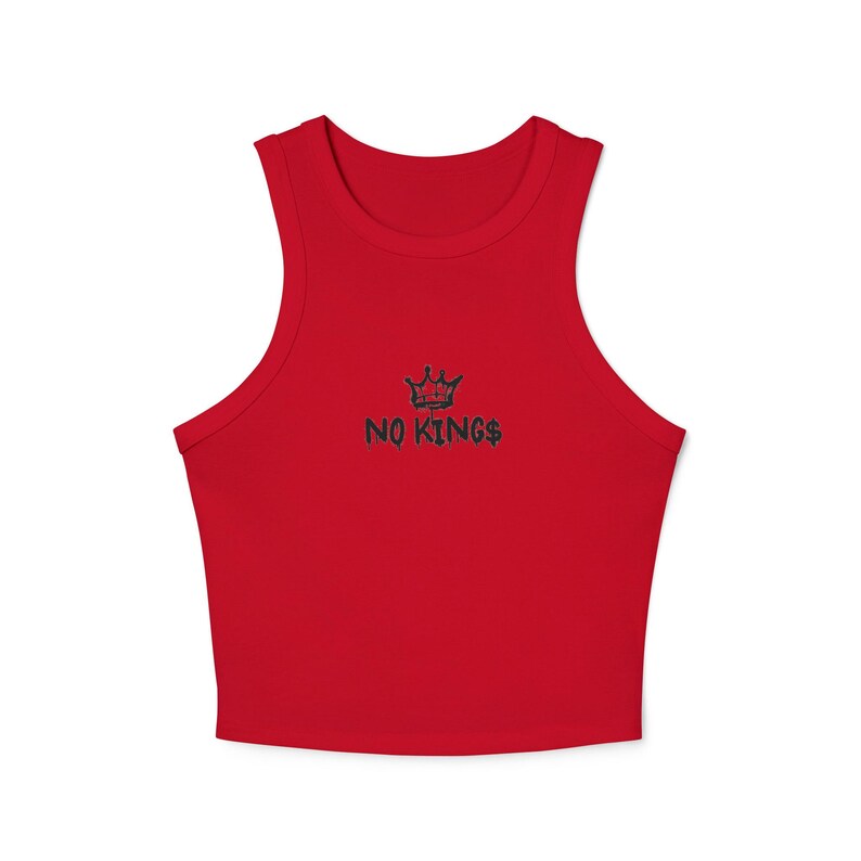 No Kings In America Shirt No Kings In America No Kings Shirt Antitrump No Kings T Shirt No Kings Tshirt Anti Maga Shirt Anti Fascist Solid Red Blend