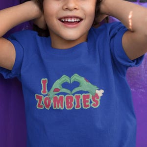Frankenstein Shirt Monster Mash Shirt Monster Shirt Zombies Zombie Shirt Zombies tshirt Vintage Horror Shirt Halloween Kids I Heart Zombies