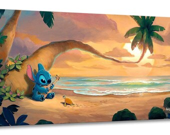 Lilo and Stitch Walt Disney Fine Art Rob Kaz Signed Limited