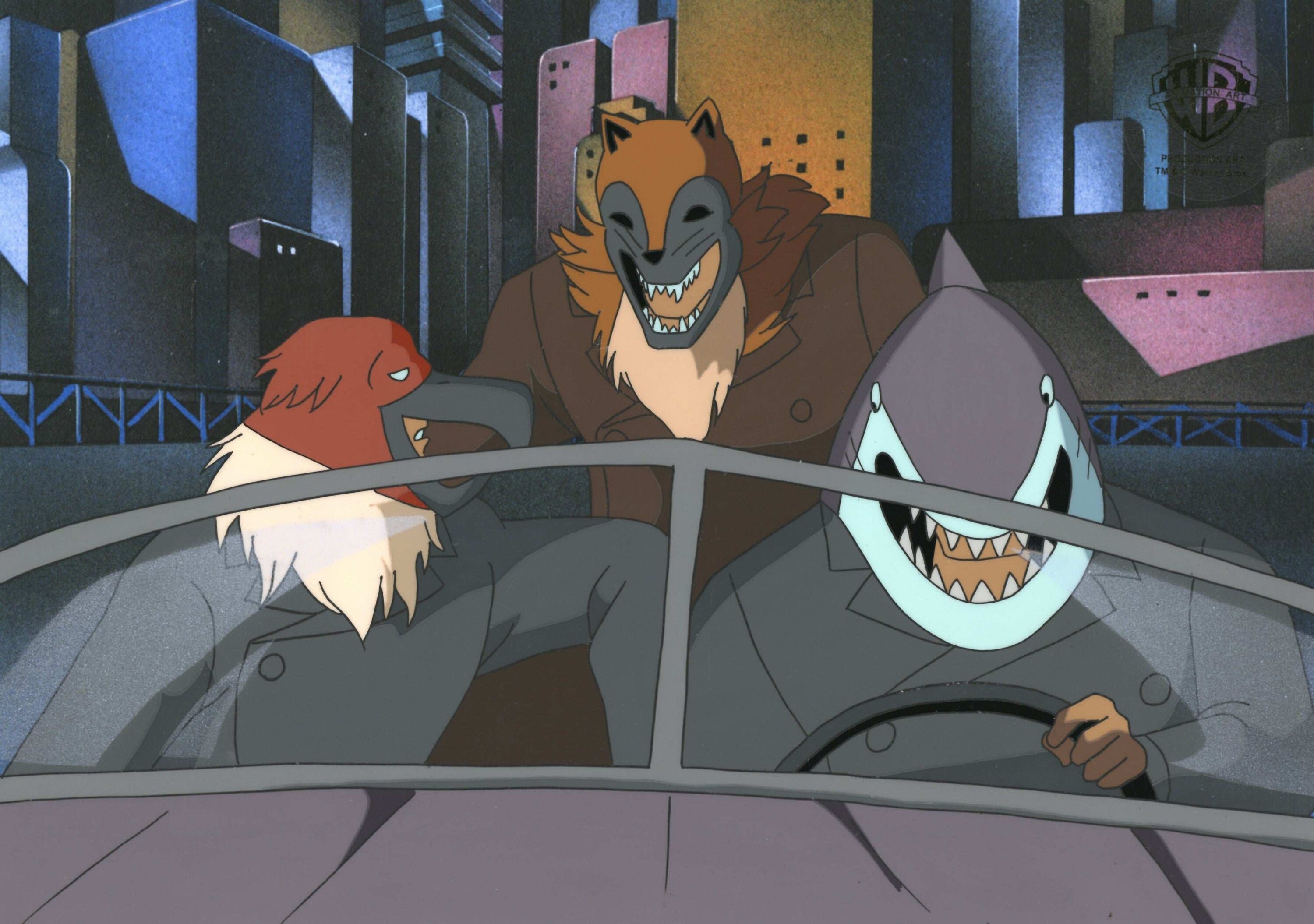 Batman the Animated Series Original Production Cel: Fox - Etsy Batman the Animated Series Original Production Cel: Fox - Etsy