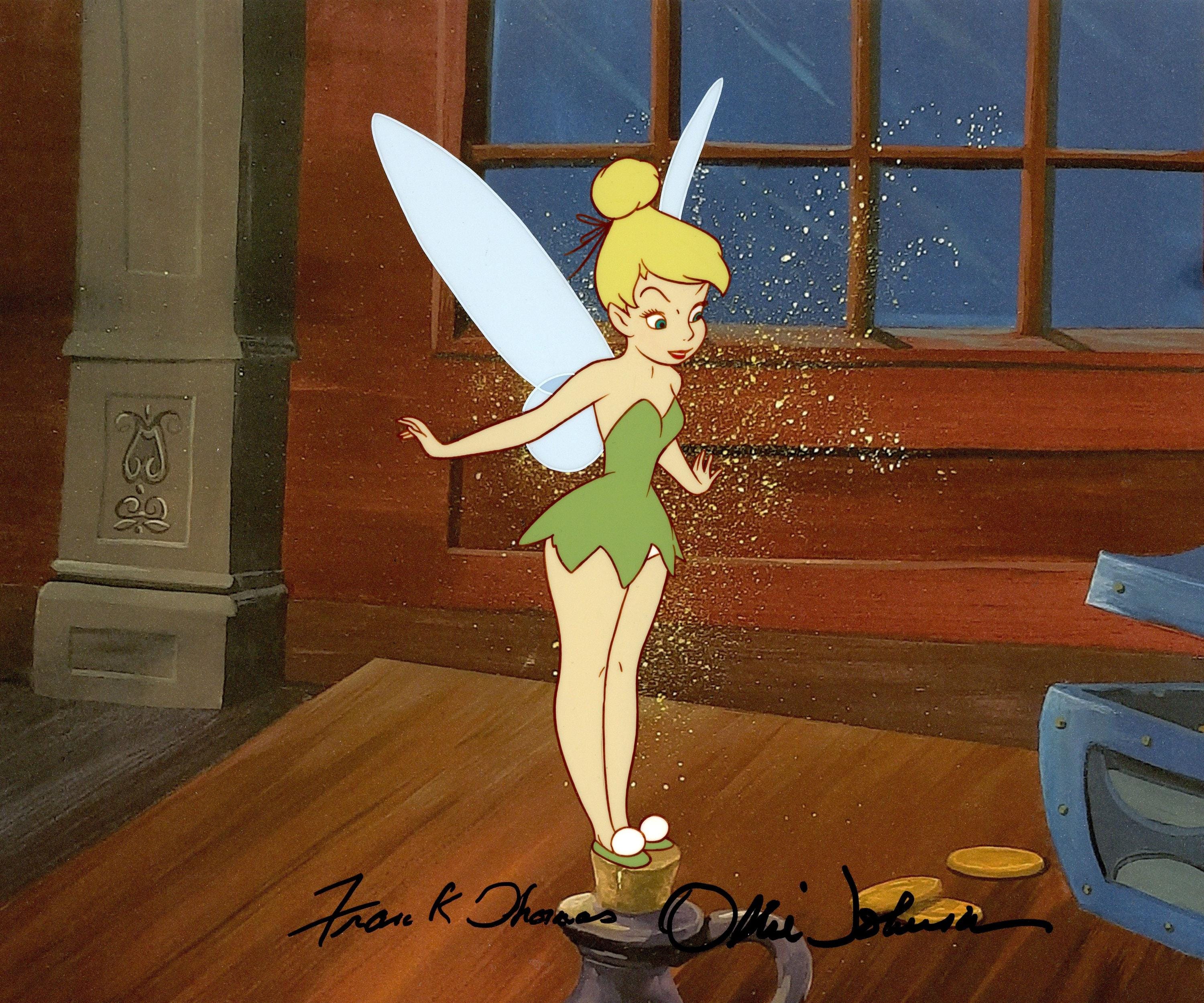 Original Hand-painted Publicity Cel Signed by Frank Thomas and