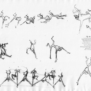 The Jungle Book Original Production Model Sheet