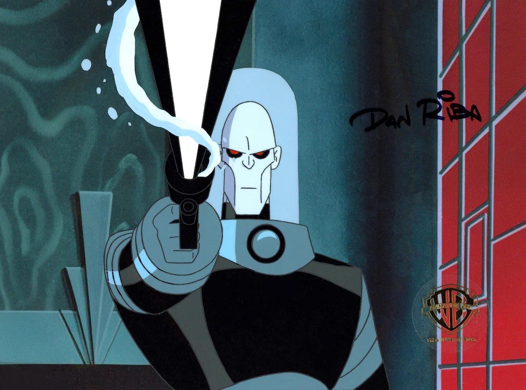 The New Batman Adventures Original Production Cel Signed by Dan